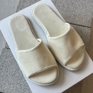 The Row Velvet Canal Slipper